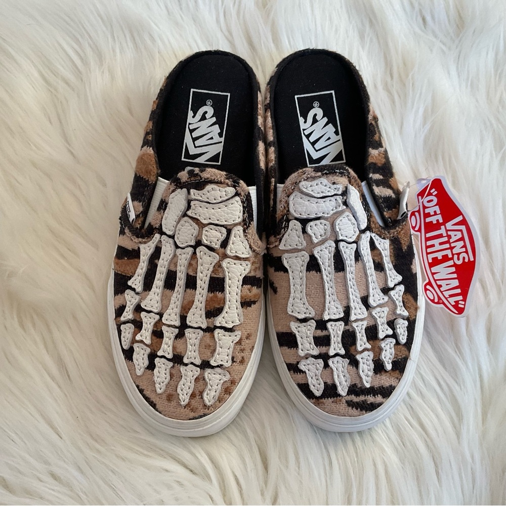 Vans Classic Slip-On Hazy Bones Mules Sneakers - NWT - Size 5 - Picture 3 of 11